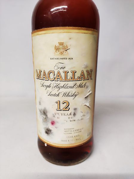 Macallan 12 Years Old, Scotch Whisky Single Malt Islay  - Asta Sunset Spirits - Associazione Nazionale - Case d'Asta italiane