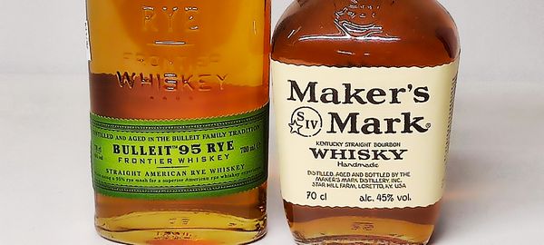 Maker's Mark, Bulleit 95 Rye, Bourbon Whiskey  - Asta Sunset Spirits - Associazione Nazionale - Case d'Asta italiane