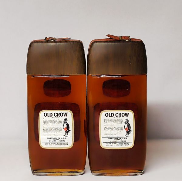 Old Crow, Bourbon Whiskey  - Asta Sunset Spirits - Associazione Nazionale - Case d'Asta italiane