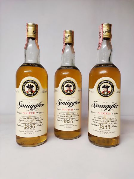 Old Smuggler, Scotch Whisky  - Asta Sunset Spirits - Associazione Nazionale - Case d'Asta italiane