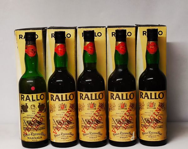 Rallo 1860, Marsala Vergine  - Asta Sunset Spirits - Associazione Nazionale - Case d'Asta italiane