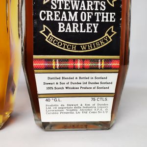 Stewarts Cream OF The Barley, Scotch Whisky  - Asta Sunset Spirits - Associazione Nazionale - Case d'Asta italiane