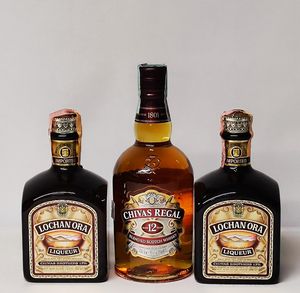 Chivas Regal 12 Years, Lochan Ora, Liqueur & Scotch Whisky  - Asta Sunset Spirits - Associazione Nazionale - Case d'Asta italiane