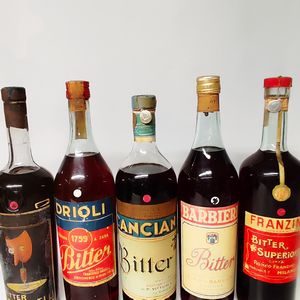 Collezione Bitter, Aperitivo Italiano  - Asta Sunset Spirits - Associazione Nazionale - Case d'Asta italiane