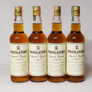 Findlater's 8 Years Special Reserve, Scotch Whisky  - Asta Sunset Spirits - Associazione Nazionale - Case d'Asta italiane