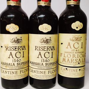 Florio Aci 1840, Marsala Superiore  - Asta Sunset Spirits - Associazione Nazionale - Case d'Asta italiane