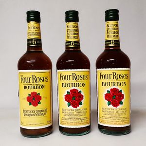 Four Roses 6 Years, Kentucky Straight Bournon  - Asta Sunset Spirits - Associazione Nazionale - Case d'Asta italiane