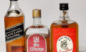 Johnnie Walker, Sir Winston, Mac King, Scotch Whisky  - Asta Sunset Spirits - Associazione Nazionale - Case d'Asta italiane