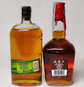 Maker's Mark, Bulleit 95 Rye, Bourbon Whiskey  - Asta Sunset Spirits - Associazione Nazionale - Case d'Asta italiane