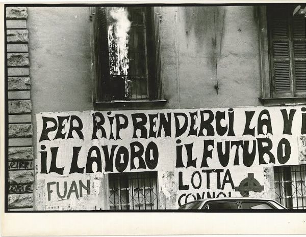 Fausto Giaccone : Senza titolo (Per riprenderci la vita il lavoro il futuro...)  - Asta Fotografia - Associazione Nazionale - Case d'Asta italiane