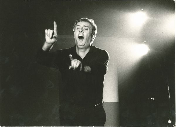 Luigi Ciminaghi : Senza titolo (Dario Fo)  - Asta Fotografia - Associazione Nazionale - Case d'Asta italiane