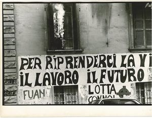 Fausto Giaccone - Senza titolo (Per riprenderci la vita il lavoro il futuro...)
