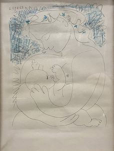 Pablo Picasso, Probabilmente d'apres - Maternit