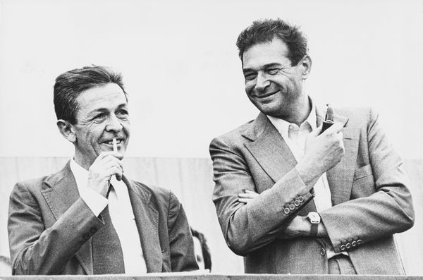 Vezio Sabatini : Enrico Berlinguer e Luciano Lama  - Asta Fotografia - Associazione Nazionale - Case d'Asta italiane