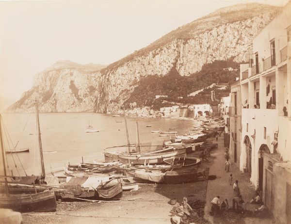 Pasquale e Achille Esposito : Capri la marina grande  - Asta Fotografia - Associazione Nazionale - Case d'Asta italiane