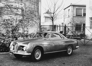 Anonimo - Alfa Romeo Coup 1900, carrozzeria Ghia