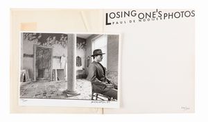 Paul De Nooijer : Losing One's Photos  - Asta Fotografia - Associazione Nazionale - Case d'Asta italiane