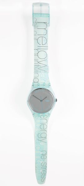 Swatch : Maxi orologio da parete - Silence (S202)  - Asta Swatch  - Associazione Nazionale - Case d'Asta italiane