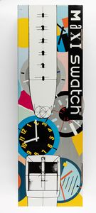 Swatch : Maxi orologio da parete - Graphickers (GK208)  - Asta Swatch  - Associazione Nazionale - Case d'Asta italiane