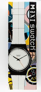 Swatch : Maxi orologio da parete - Hello Petula (MGW136)  - Asta Swatch  - Associazione Nazionale - Case d'Asta italiane