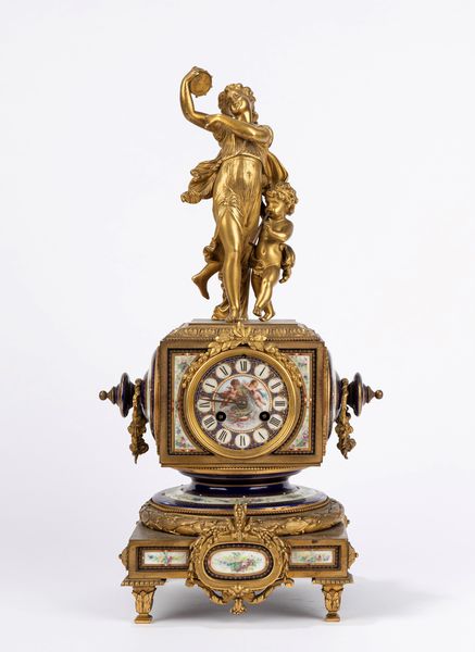 Orologio da appoggio francese, Napoleone III  - Asta Arredi  - Associazione Nazionale - Case d'Asta italiane
