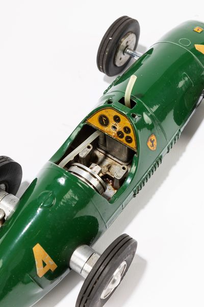 Movo : Modello Movosprint 52 Ferrari 500 F2-type verde (versione modificata)  - Asta Giocattoli d'Epoca - Associazione Nazionale - Case d'Asta italiane