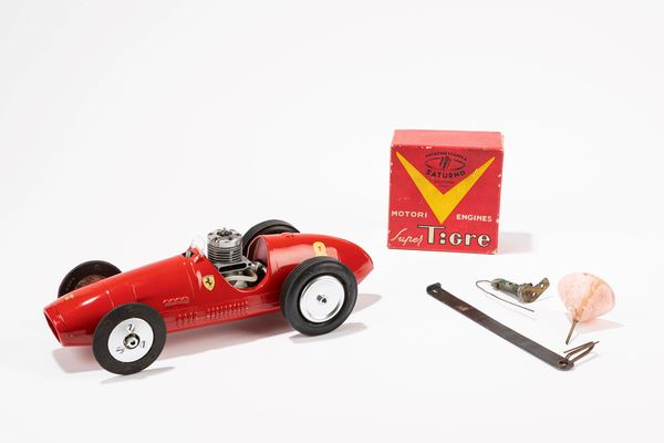 Movo : Raro modello Movosprint 52 competizione Ferrari 500 F2-type  - Asta Giocattoli d'Epoca - Associazione Nazionale - Case d'Asta italiane