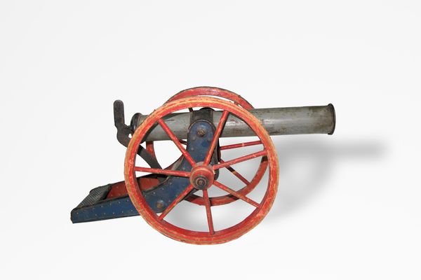 Marx Toys : Cannone in latta  - Asta Giocattoli d'Epoca - Associazione Nazionale - Case d'Asta italiane