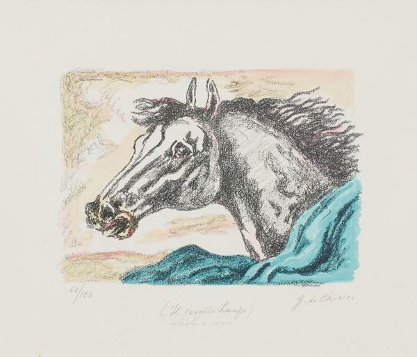 Giorgio de Chirico : Il cavallo lampo  - Asta Asta Estiva di Arte Moderna e Contemporanea - Associazione Nazionale - Case d'Asta italiane