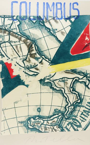 MIMMO ROTELLA : Columbus  - Asta Asta Estiva di Arte Moderna e Contemporanea - Associazione Nazionale - Case d'Asta italiane