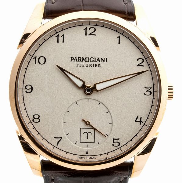 PARMIGIANI FLEURIER Tonda 1950: orologio da polso in oro rosa, edizione limitata 21/99, 2019  - Asta Gioielli, orologi, argenti e penne - Associazione Nazionale - Case d'Asta italiane