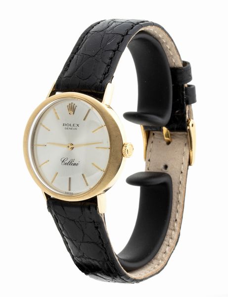 ROLEX Cellini: orologio da polso uomo in oro ref. 605  - Asta Gioielli, orologi, argenti e penne - Associazione Nazionale - Case d'Asta italiane