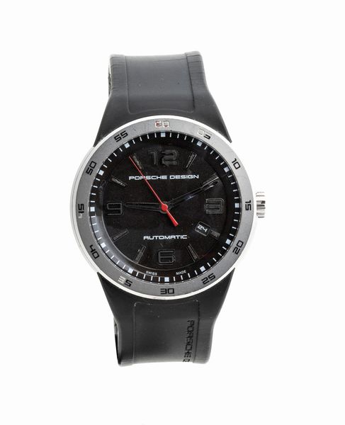 PORSCHE DESIGN FLAT SIX: orologio da polso uomo ref. P63120  - Asta Gioielli, orologi, argenti e penne - Associazione Nazionale - Case d'Asta italiane