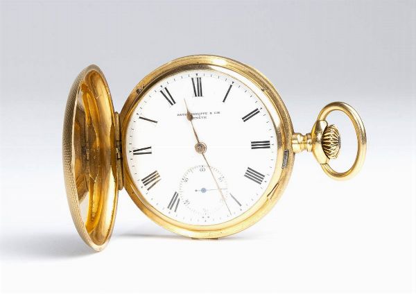 PATEK PHILIPPE: orologio da tasca  in oro 18k -  Ginevra, 1900 circa  - Asta Gioielli, orologi, argenti e penne - Associazione Nazionale - Case d'Asta italiane