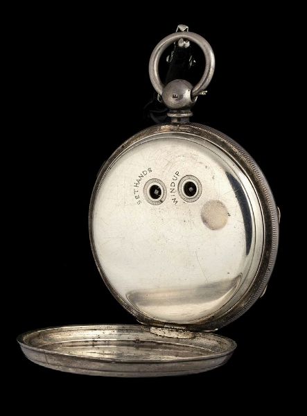 Orologio da tasca inglese in argento, cronografo 1/5 centre seconds – Chester 1878  - Asta Gioielli, orologi, argenti e penne - Associazione Nazionale - Case d'Asta italiane