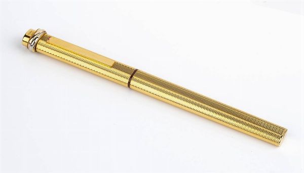 Le Must de CARTIER: penna a sfera  - Asta Gioielli, orologi, argenti e penne - Associazione Nazionale - Case d'Asta italiane