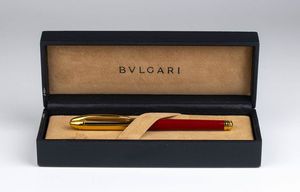 BULGARI: penna a sfera  - Asta Gioielli, orologi, argenti e penne - Associazione Nazionale - Case d'Asta italiane