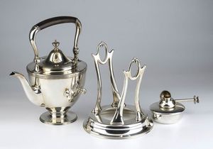 Servizio da tè e caffe in argento - 1907-1947, argentiere TIFFANY & Co.  - Asta Gioielli, orologi, argenti e penne - Associazione Nazionale - Case d'Asta italiane