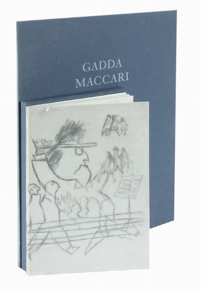 CARLO EMILIO GADDA : Un concerto di centoventi professori.  - Asta Autografi e manoscritti, Futurismo, libri del Novecento e libri d'artista [Parte I] - Associazione Nazionale - Case d'Asta italiane