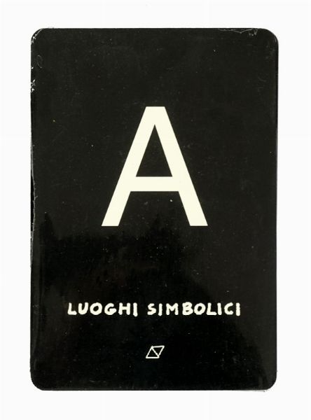 MARIA LAI : I luoghi dell'arte a portata di mano. Quattro mazzi di carte per argomentare sul fare arte, leggere l?arte e ridefinire l?arte.  - Asta Autografi e manoscritti, Futurismo, libri del Novecento e libri d'artista [Parte I] - Associazione Nazionale - Case d'Asta italiane