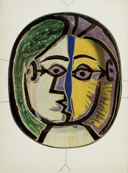 Pablo Picasso : Cramiques de Picasso. Texte de Suzanne et Georges Rami.  - Asta Autografi e manoscritti, Futurismo, libri del Novecento e libri d'artista [Parte I] - Associazione Nazionale - Case d'Asta italiane