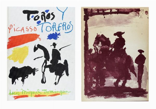 Pablo Picasso : Toros y Toreros.  - Asta Autografi e manoscritti, Futurismo, libri del Novecento e libri d'artista [Parte I] - Associazione Nazionale - Case d'Asta italiane