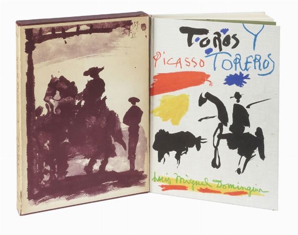 Pablo Picasso : Toros y Toreros.  - Asta Autografi e manoscritti, Futurismo, libri del Novecento e libri d'artista [Parte I] - Associazione Nazionale - Case d'Asta italiane