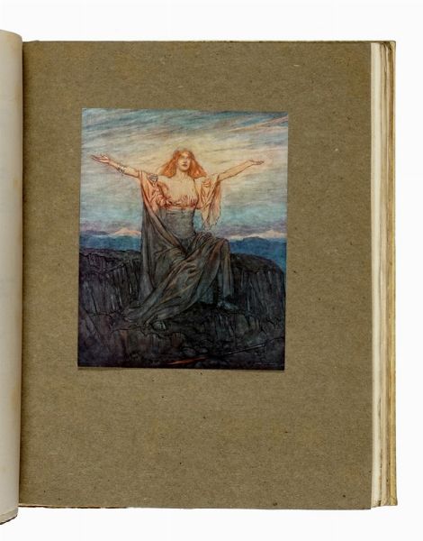 RICHARD WAGNER : Siegfried & the twilight of the Gods [...] with illustrations by Arthur Rackham. Translated by Maragare Armour.  - Asta Autografi e manoscritti, Futurismo, libri del Novecento e libri d'artista [Parte I] - Associazione Nazionale - Case d'Asta italiane