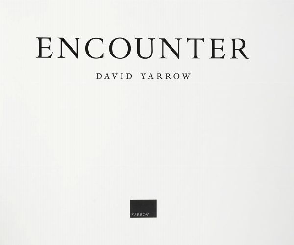 David Yarrow : Encounter.  - Asta Autografi e manoscritti, Futurismo, libri del Novecento e libri d'artista [Parte I] - Associazione Nazionale - Case d'Asta italiane