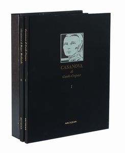 GIACOMO CASANOVA : Histoire de ma vie. I: La Monaca di Guido Crepax [II: Bettina e La fuga dai Piombi di Beppe Madaudo]. A cura di Piero Chiara e Achille Bonito Oliva.  - Asta Autografi e manoscritti, Futurismo, libri del Novecento e libri d'artista [Parte I] - Associazione Nazionale - Case d'Asta italiane