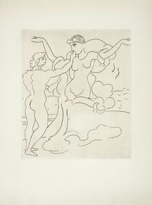 ARBITER PETRONIUS : Le Satyricon. Cuivres gravs par Andr Derain.  - Asta Autografi e manoscritti, Futurismo, libri del Novecento e libri d'artista [Parte I] - Associazione Nazionale - Case d'Asta italiane