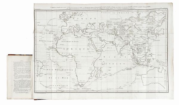 GEORGE MACARTNEY : Voyage dans l'interieur de la Chine, et en Tartarie, fait dans les annees 1792, 1793 et 1794 . Tome premier (-cinquieme).  - Asta Libri a stampa dal XV al XIX secolo [Parte II] - Associazione Nazionale - Case d'Asta italiane