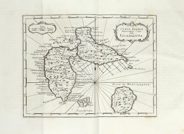 ANTONIO TERRENI : Il Gazzettiere americano contenente un distinto ragguaglio di tutte le parti del Nuovo Mondo [...]. Tradotto dall'inglese e arricchito di aggiunte, note, carte, e rami. Volume primo (-terzo).  - Asta Libri a stampa dal XV al XIX secolo [Parte II] - Associazione Nazionale - Case d'Asta italiane