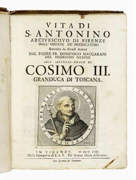 Lotto composto di 4 opere sulla Toscana e Firenze.  - Asta Libri a stampa dal XV al XIX secolo [Parte II] - Associazione Nazionale - Case d'Asta italiane